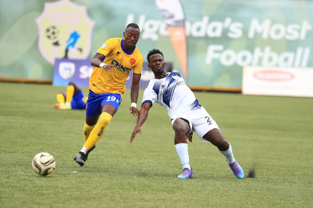 Brian Majwega in action during his days at KCCA