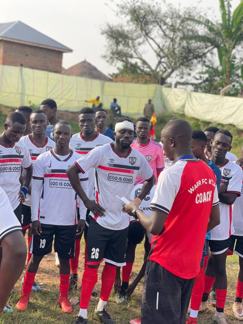 Coach Warom Brian Focused as WARR FC Lead 6th Division League