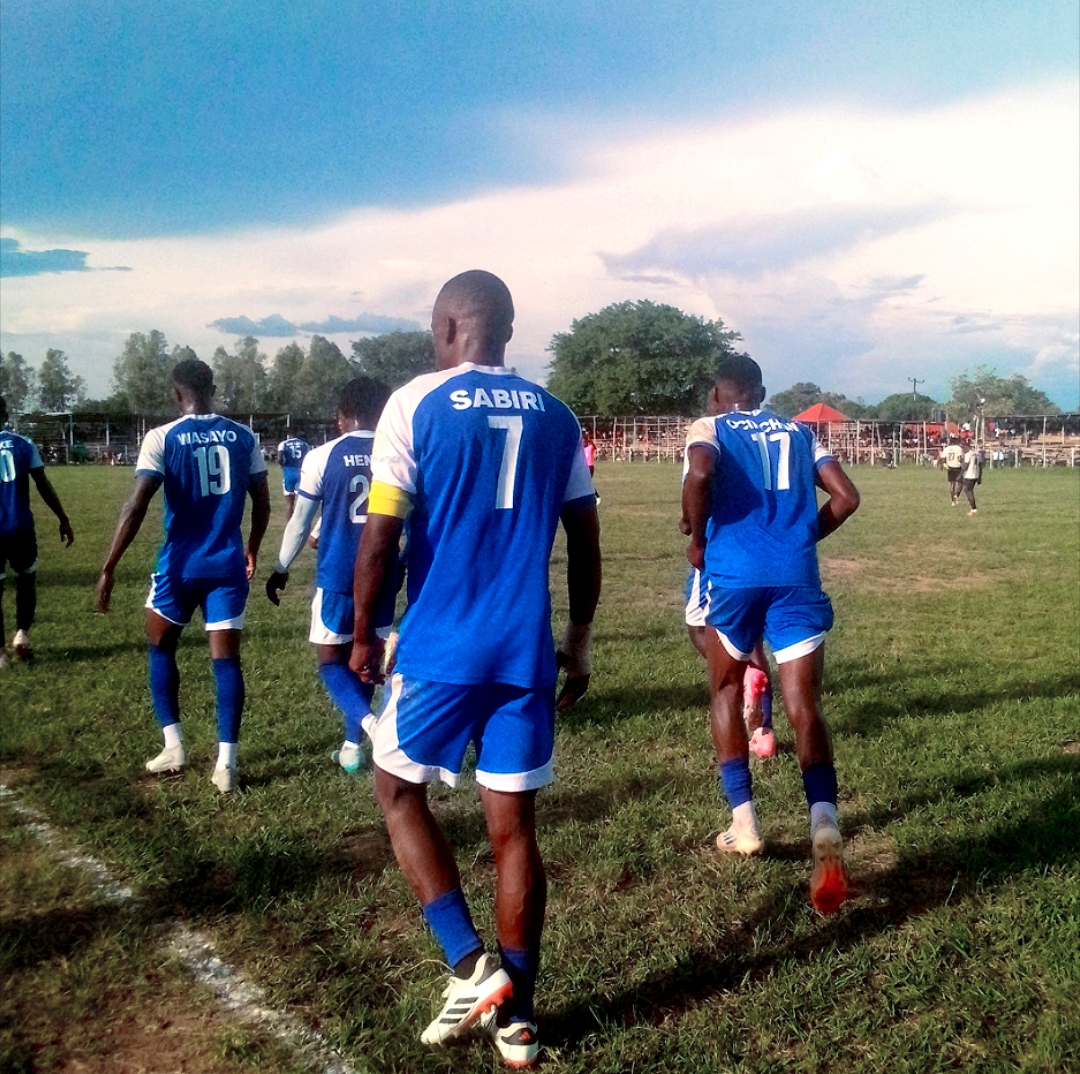Edema Sabir celebration after scoring the match winner 