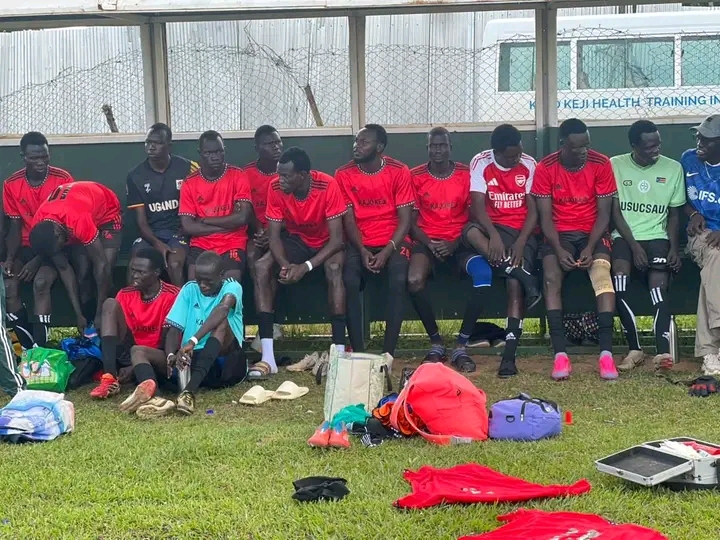 Kajo keji Health institute players 