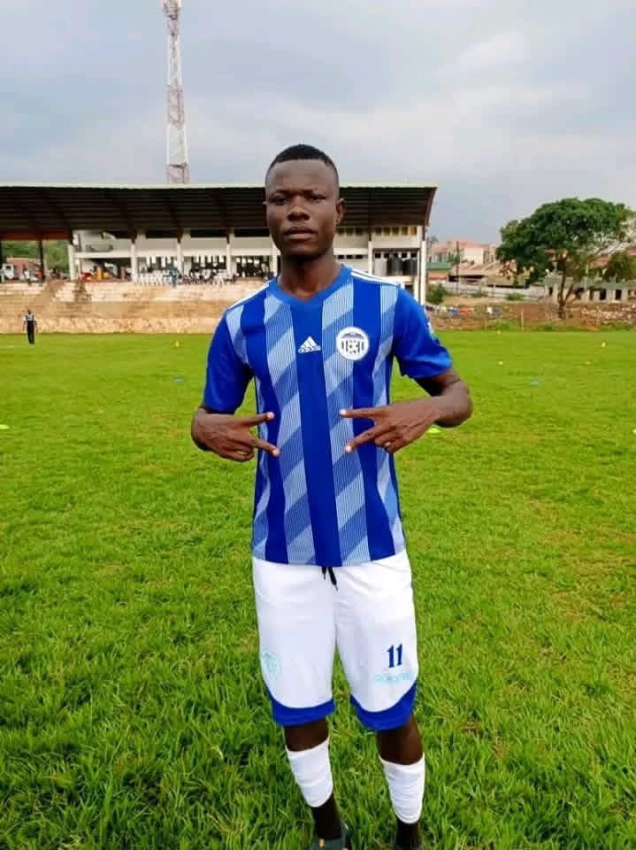 Winger Munguromo william has scored 7 goals so far this season