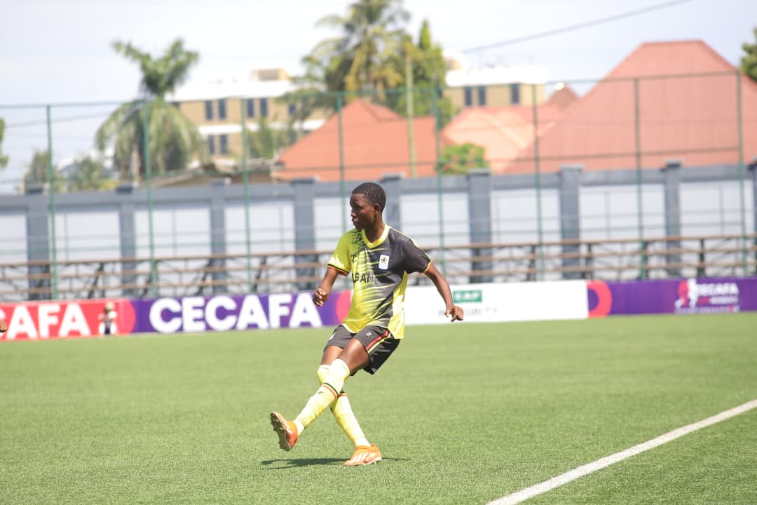 Vicky Atyeronimungu featuring for The Teen Cranes recently