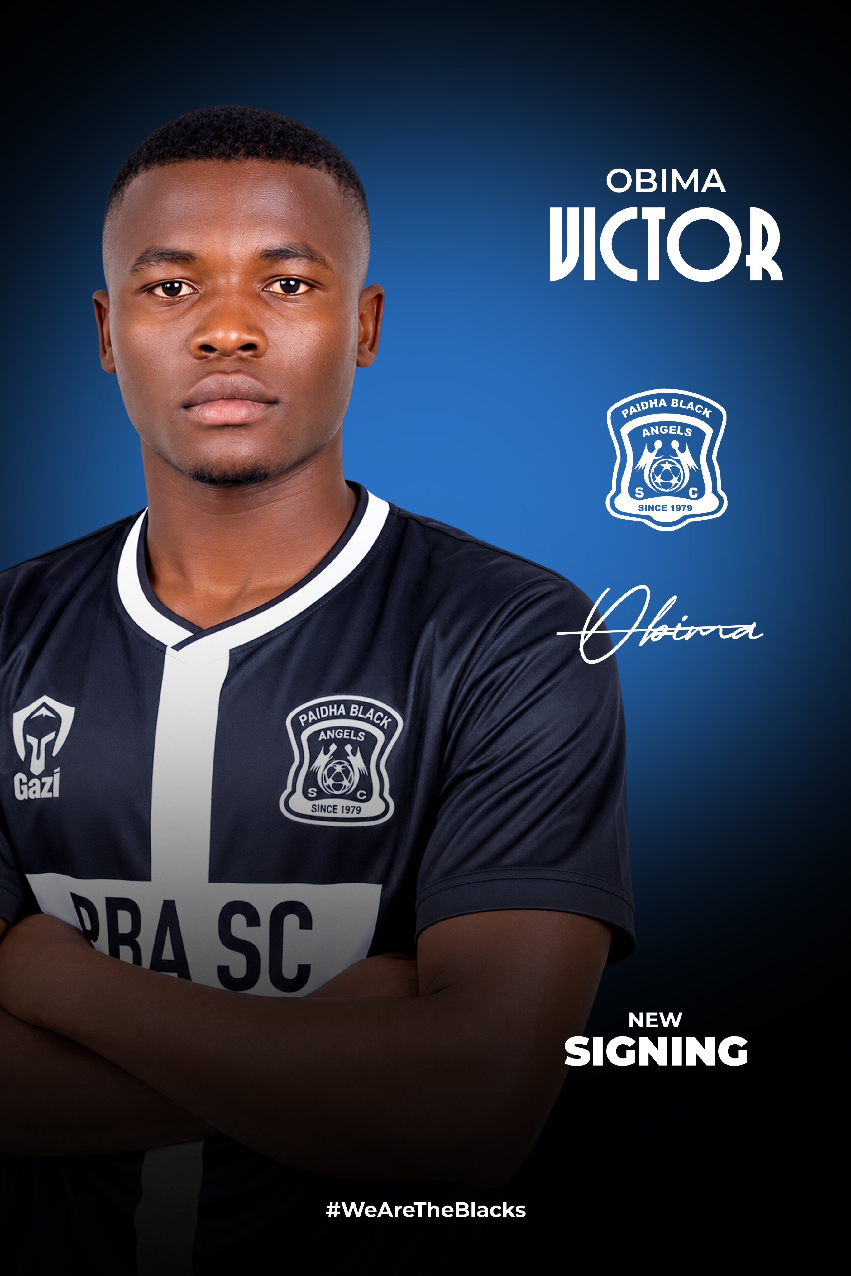 Transfer News : Paidha Black Angels Unleash 18-Year-Old Nyapea Wonderkid Obima Victor on Double Licence