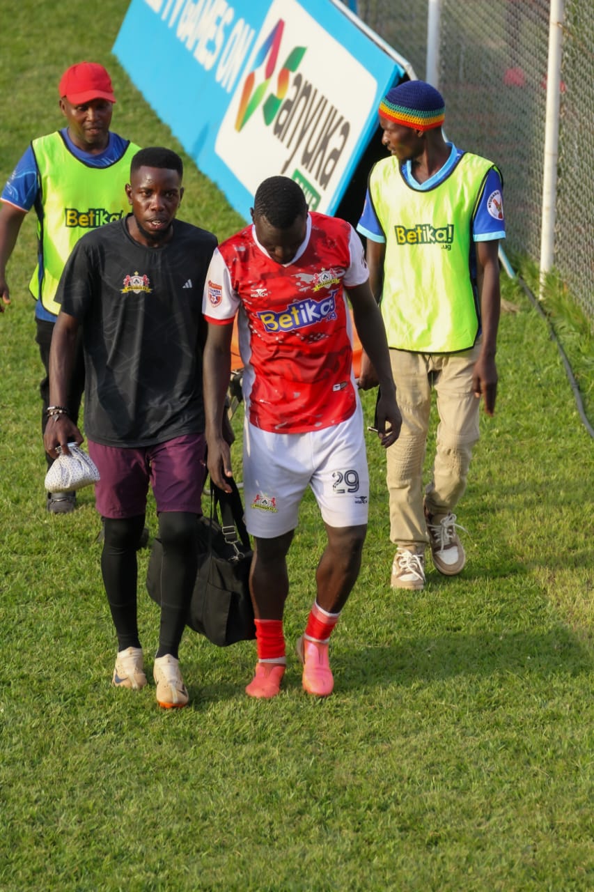 Odongo subbed off at 82nd minute 