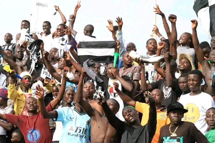 Matchday atmosphere at Bar Okororo stadium in Paidha ( Courtesy Photo)