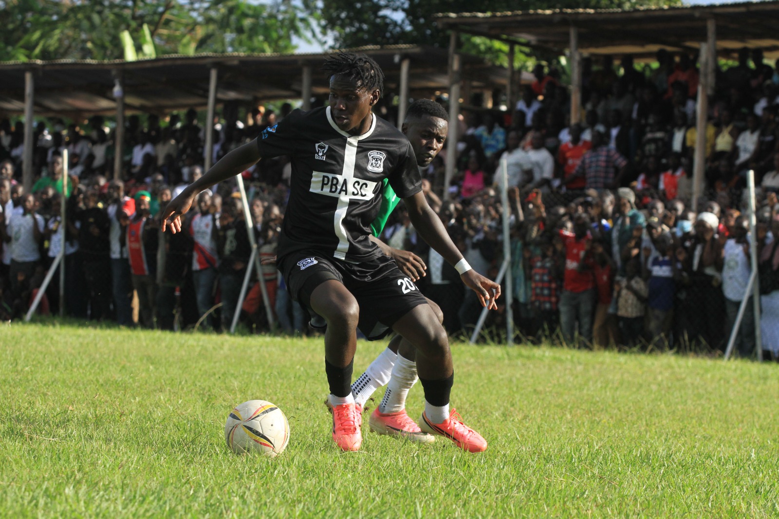 FUFA BIG LEAGUE: No Room in the Sky: Paidha Black Angels Ground Iganga United at Bar Okoro.