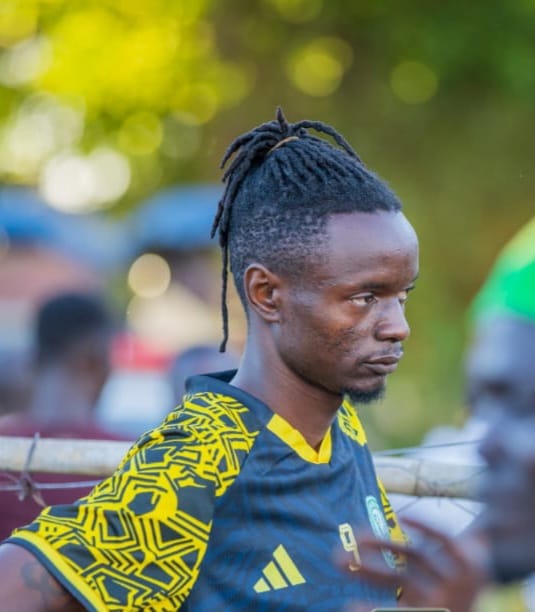 Angumeboki Abishai, U23 South Sudan forward, remains sidelined.( Photo Credit: Ondu Media)